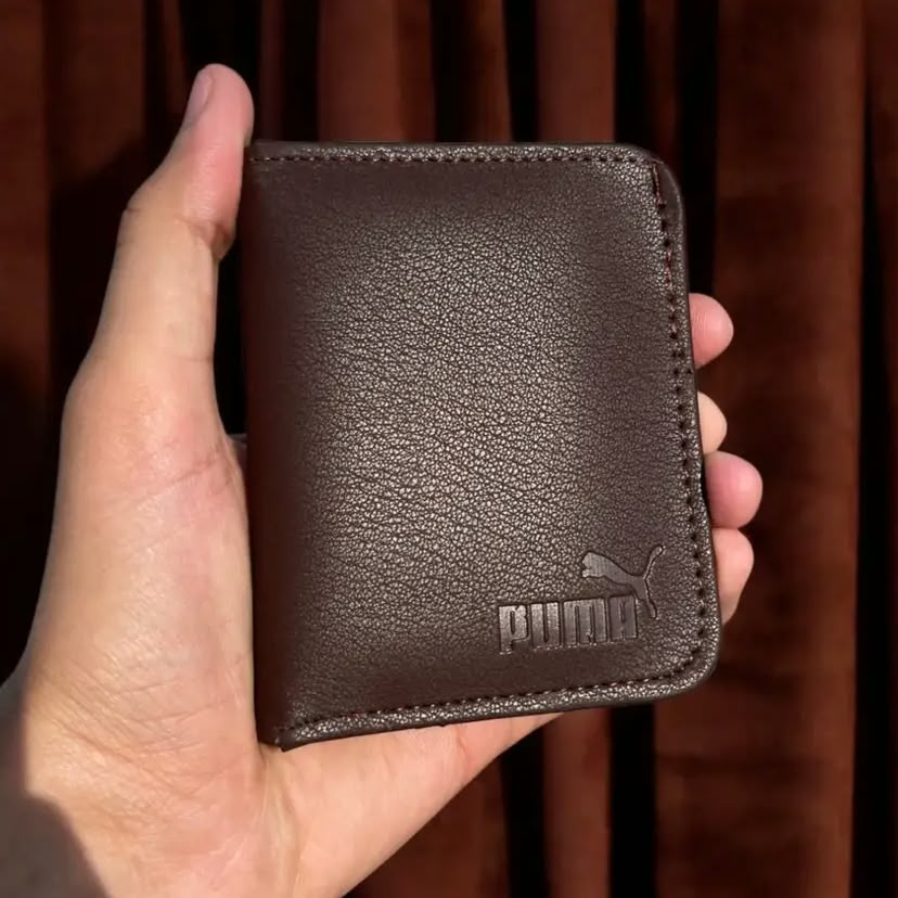 Puma Smart Wallet For Men-Style Embossed Slim Wallet