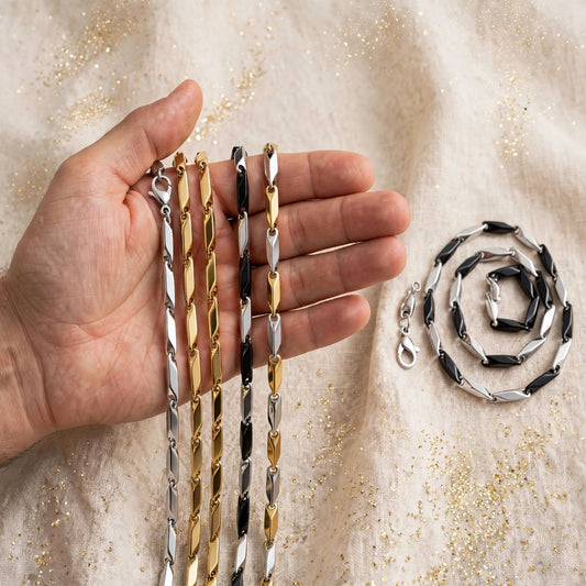 Rice Chain | Arrow Link Chain For Men