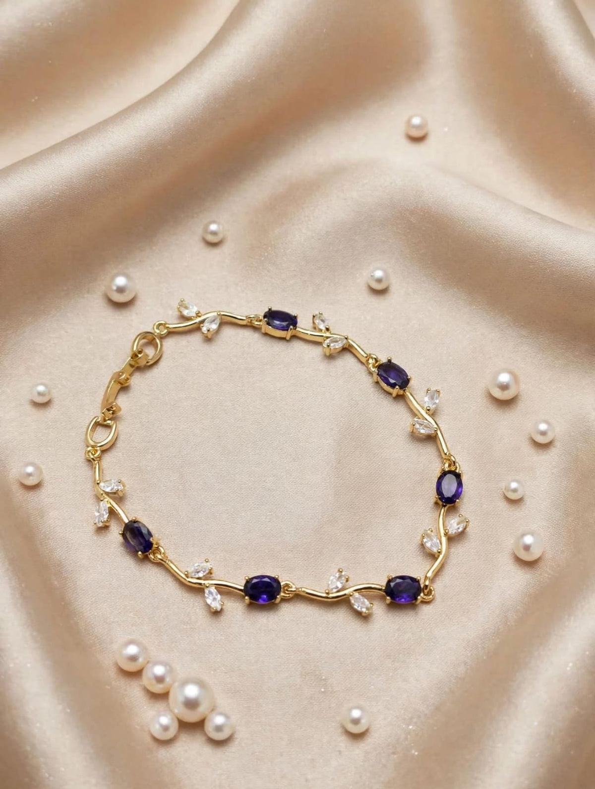 Tulip Bracelet For Her Anti Tarnish