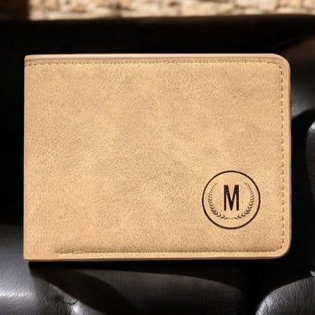 M Logo Wallet For Men