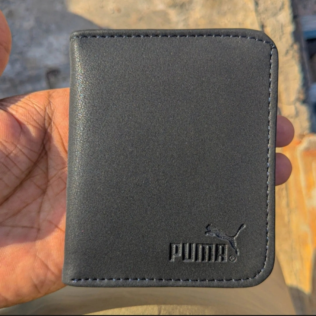 Puma Smart Wallet For Men-Style Embossed Slim Wallet