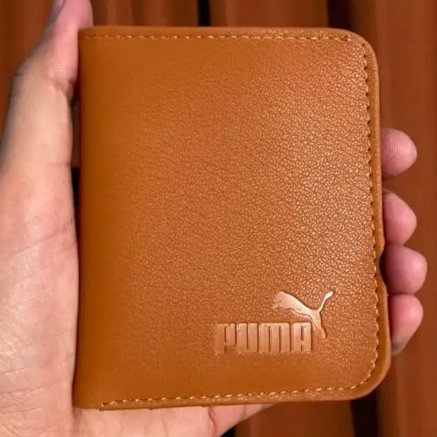 Puma Smart Wallet For Men-Style Embossed Slim Wallet