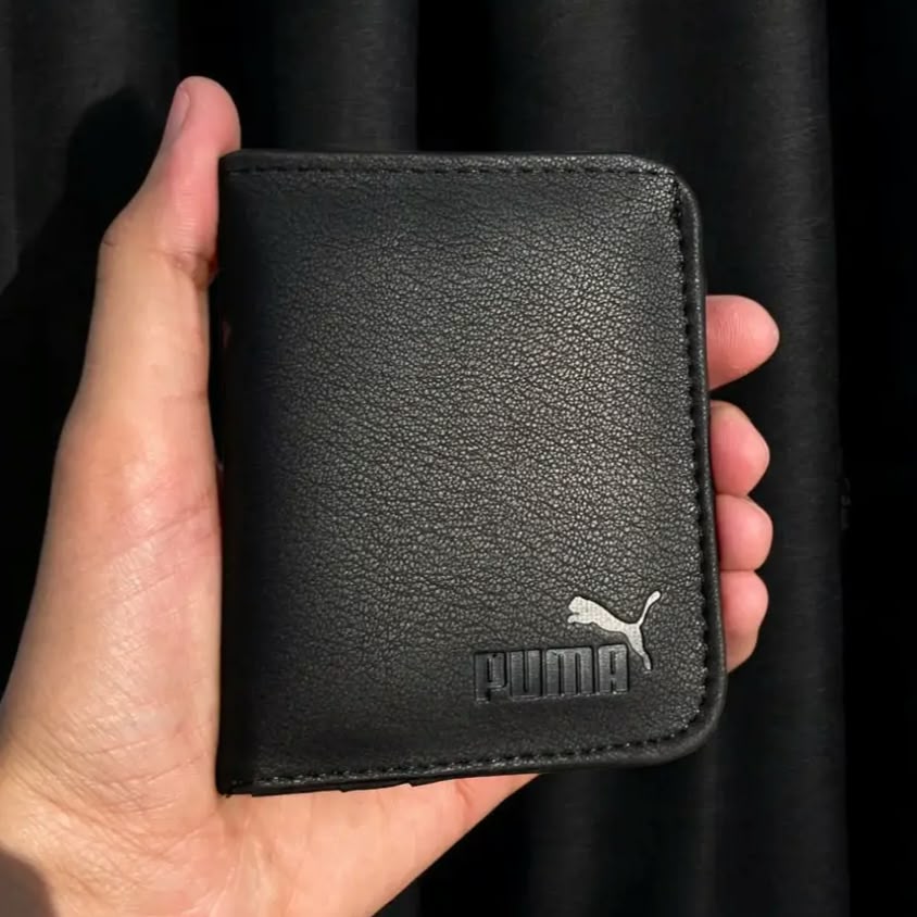 Puma Smart Wallet For Men-Style Embossed Slim Wallet